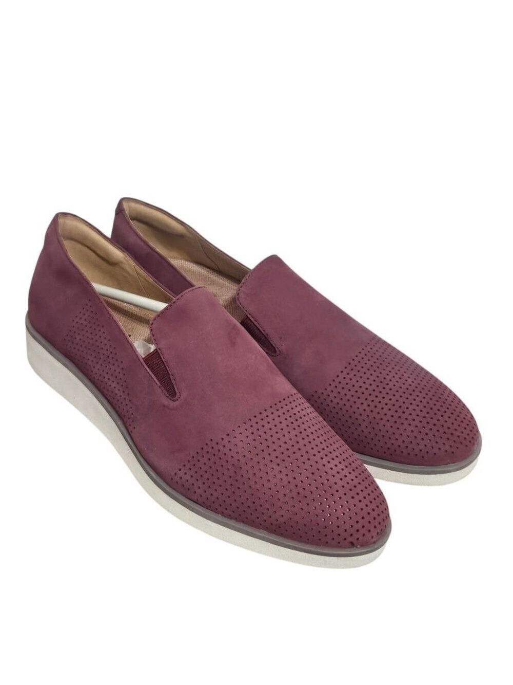 Soft Walk Whistle Burgundy Loafers Sz 11W